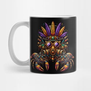Steampunk Mardi Gras Mug